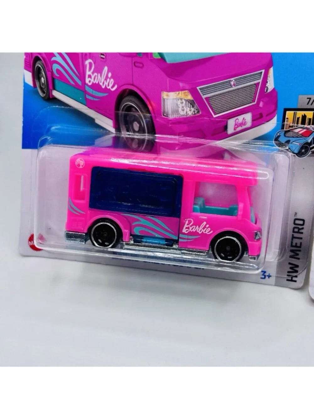 2026 Hot Wheels Barbie Dream Camper Variant Set - Pink & Purple - 21/250. NEW!